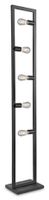 LABEL51 Vloerlamp 'Quadrato' 5-lamps, kleur Zwart
