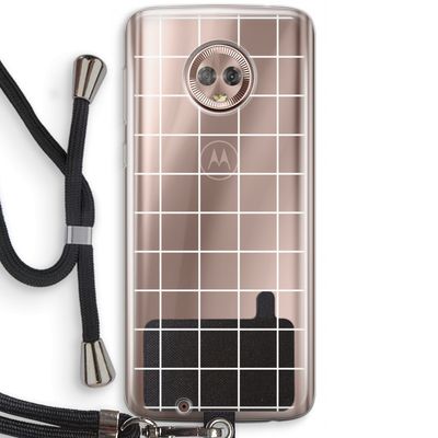 Rooster 2: Motorola Moto G6 Transparant Hoesje met koord