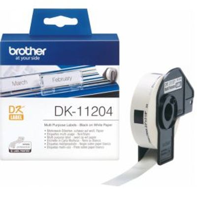 Brother Multifunctionele labels papier 17 x 54 mm