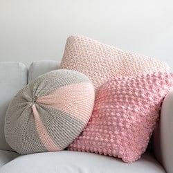 Yarn and Colors Candy Comfy Cushion Breipakket 043 Pearl / Birch