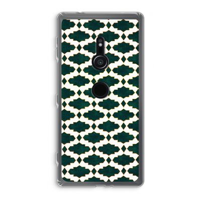 Moroccan tiles: Sony Xperia XZ2 Transparant Hoesje