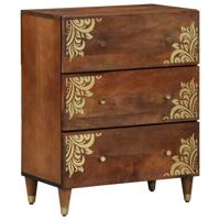 Dressoir Bruin 60 x 33.5 x 75 cm Massief mangohout