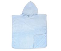 The One Baby Poncho met Capuchon Light Blue The One Baby Poncho met Capuchon Light Blue