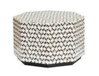 Tower Living Bijzettafel 'Brendola' Bone inlay, 60 x 60cm Tower Living Bijzettafel 'Brendola' Bone inlay, 60 x 60cm