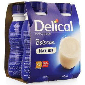 Delical Melkdrank Hphc Natuur 4x200ml Nf