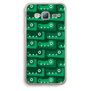 Crocs: Samsung Galaxy J3 (2016) Transparant Hoesje