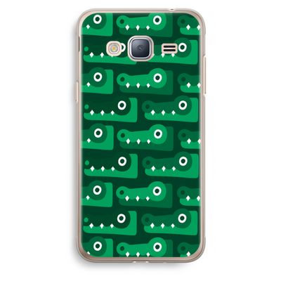 Crocs: Samsung Galaxy J3 (2016) Transparant Hoesje