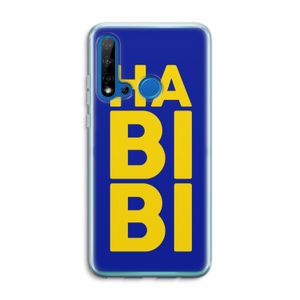 Habibi Blue: Huawei P20 Lite (2019) Transparant Hoesje