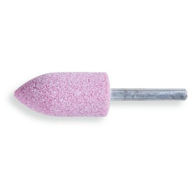 Beta 11116 20X50 Stiftslijpsteen | roze korund slijpkorrel | keramische binding | spitsboogvorm | 25 stuks - 111160020 111160020