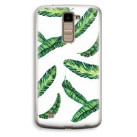 Lange bladeren: LG K10 (2016) Transparant Hoesje