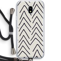 Marrakech Arrows: Samsung Galaxy J3 (2017) Transparant Hoesje met koord