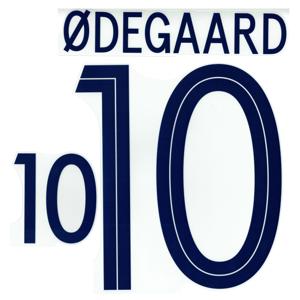 Ødegaard 10 (Officiële Noorwegen Away Bedrukking 2020-2021)