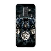 Sinister Wings: Samsung Galaxy A6 Plus (2018) Transparant Hoesje
