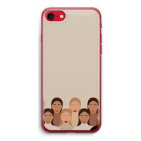 Girls girls girls: iPhone SE 2020 Transparant Hoesje