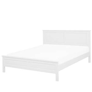 Beliani - OLIVET - Tweepersoonsbed - Wit - 140 x 200 cm - Dennenhout