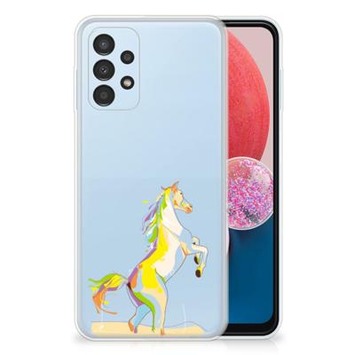 Samsung Galaxy A13 4G Telefoonhoesje met Naam Horse Color Samsung Galaxy A13 4G Telefoonhoesje met Naam Horse Color