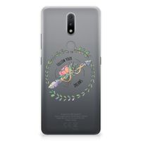 Nokia 2.4 Telefoonhoesje met Naam Boho Dreams - thumbnail