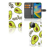 iPhone 14 Plus Leuk Hoesje Avocado Singing - thumbnail