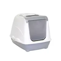 Moderna kattenbak Flip Cat warmgrijs 50x39x37cm - thumbnail