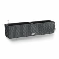 Bloempot Lechuza Zwart Grijs Polypropyleen