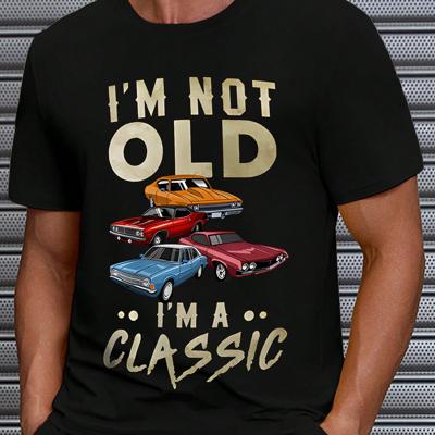 Bon&Bon Men's Black Graphic T-Shirt - Casual Round Neck Slogan Tee Black / XXL