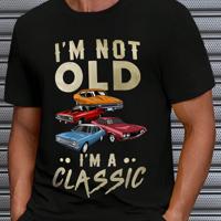 Bon&Bon Men's Black Graphic T-Shirt - Casual Round Neck Slogan Tee Black / XXL