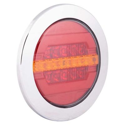 Ac hterlicht dynamic led rond