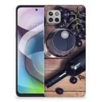 Motorola Moto G 5G | Siliconen Case | Wijn