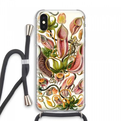 Haeckel Nepenthaceae: iPhone XS Max Transparant Hoesje met koord