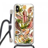 Haeckel Nepenthaceae: iPhone XS Max Transparant Hoesje met koord