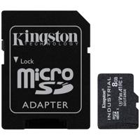 Kingston Industrial microSDHC-kaart 8 GB Class 10 UHS-I Incl. SD-adapter - thumbnail