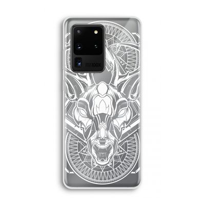 Oh Deer: Samsung Galaxy S20 Ultra Transparant Hoesje