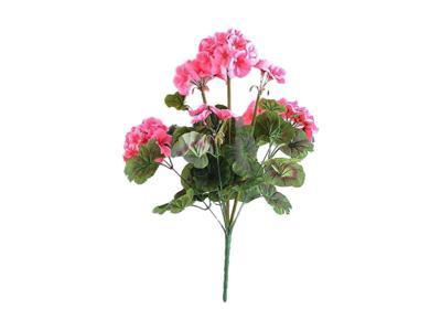 Kunstbloem geranium 45 cm, roze - Buitengewoon de boet