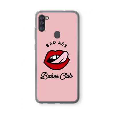 Badass Babes Club: Samsung Galaxy A11 Transparant Hoesje