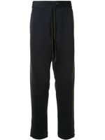 3.1 Phillip Lim pantalon de jogging à bandes latérales - Bleu