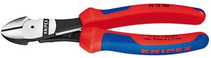 Knipex Knipex-Werk 74 12 180 Werkplaats Kracht-zijsnijtang Met facet 180 mm