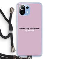 gij beslist: Xiaomi Mi 11 Lite Transparant Hoesje met koord
