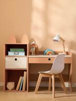 Kleuterbureau FOXY roodkleurig