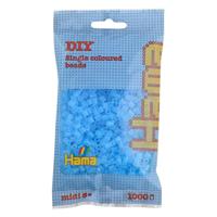 Hama strijkkralen - aqua transparant (073), 1000st. - thumbnail