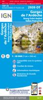 Wandelkaart - Topografische kaart 2939OTR Gorges de l'Ardèche / Bourg-St-Andéol | IGN - Institut Géographique National Wandelkaart - Topografische kaart 2939OTR Gorges de l'Ardèche / Bourg-St-Andéol | IGN - Institut Géographique National