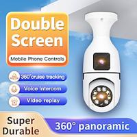 IP-camera 1080P HD Lamp Draadloos Bewegingsdetectie IR-snede Met audio Binnen Appartement Ondersteuning Lightinthebox