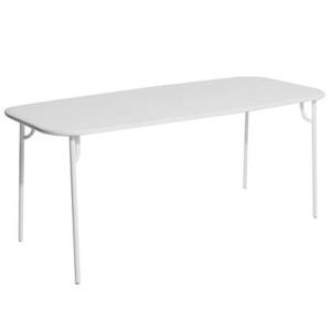 Petite Friture Week-end tuintafel 180x85 met dicht blad Pearl Grey