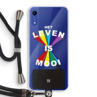 Het Leven Is Mooi: Honor Play 8A Transparant Hoesje met koord