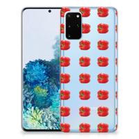 Samsung Galaxy S20 Plus | Siliconen Case | Paprika Red