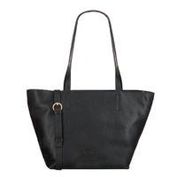 Fred de la Bretoniere Handbag Grain Leather black  Damestas - thumbnail