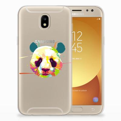 Samsung Galaxy J5 2017 Telefoonhoesje met Naam Panda Color Samsung Galaxy J5 2017 Telefoonhoesje met Naam Panda Color