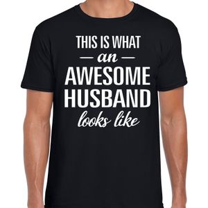 Awesome Husband / echtgenoot cadeau t-shirt zwart voor heren 2XL  -