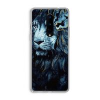 Darkness Lion: OnePlus 8 Transparant Hoesje