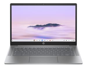 HP Chromebook 14a-nf0085nd Intel® Core™ i3 i3-N305 35,6 cm (14") Full HD 8 GB LPDDR5-SDRAM 256 GB Flash Wi-Fi 6E (802.11ax) ChromeOS Zilver