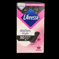 Libresse Inlegkruisjes normaal black 30 Stuks
